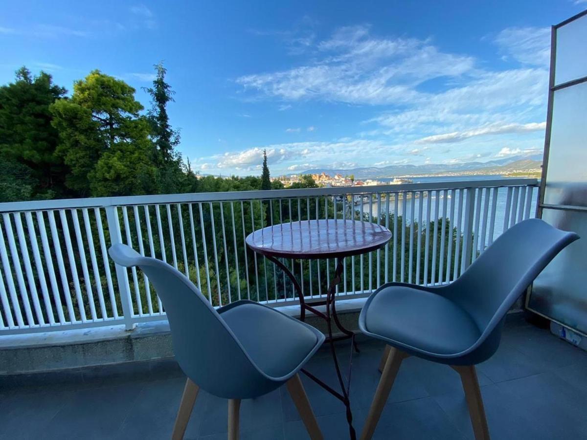 30M² Cosy Studio With Panoramic Sea View Халкида Экстерьер фото