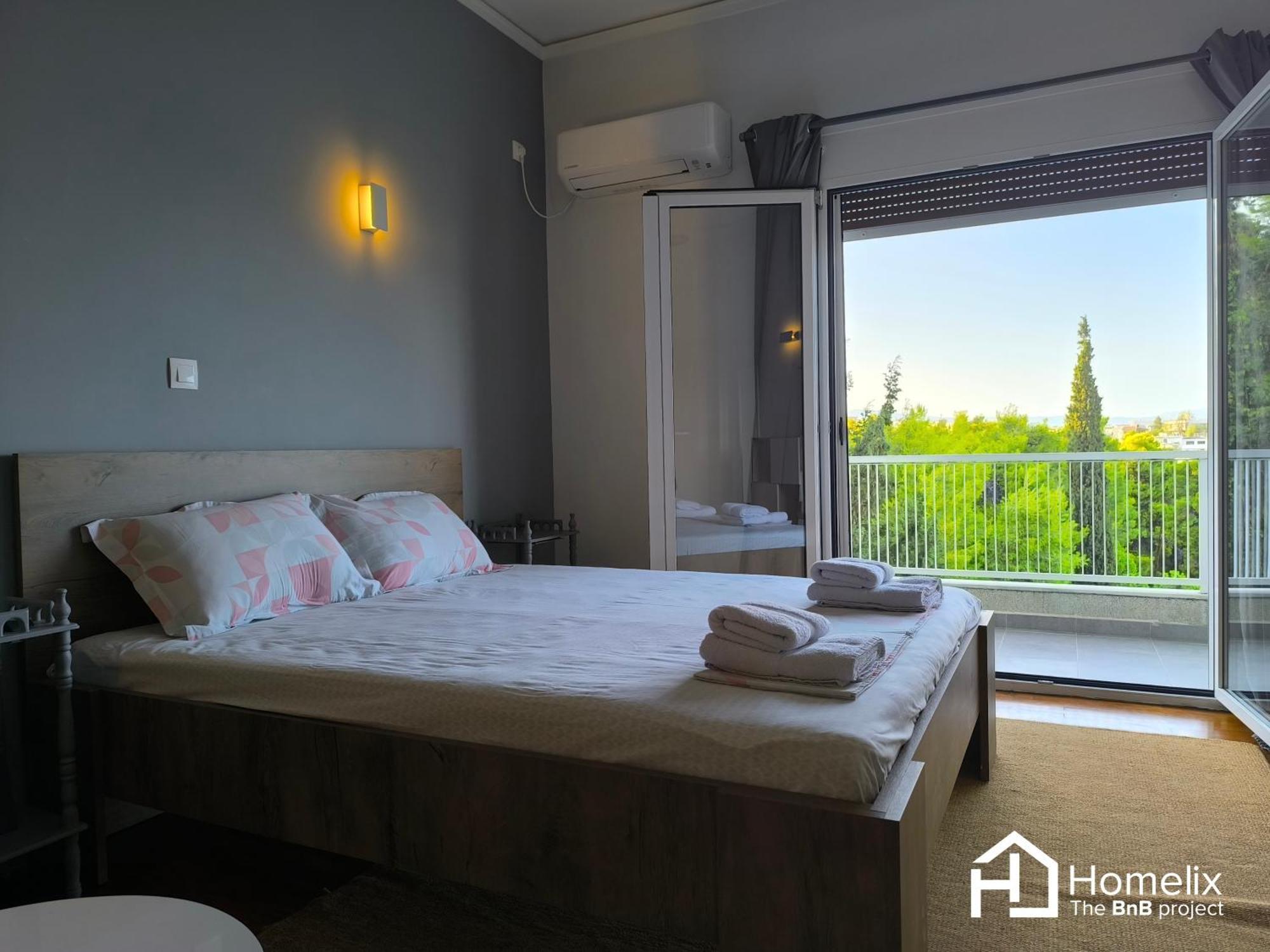 30M² Cosy Studio With Panoramic Sea View Халкида Экстерьер фото