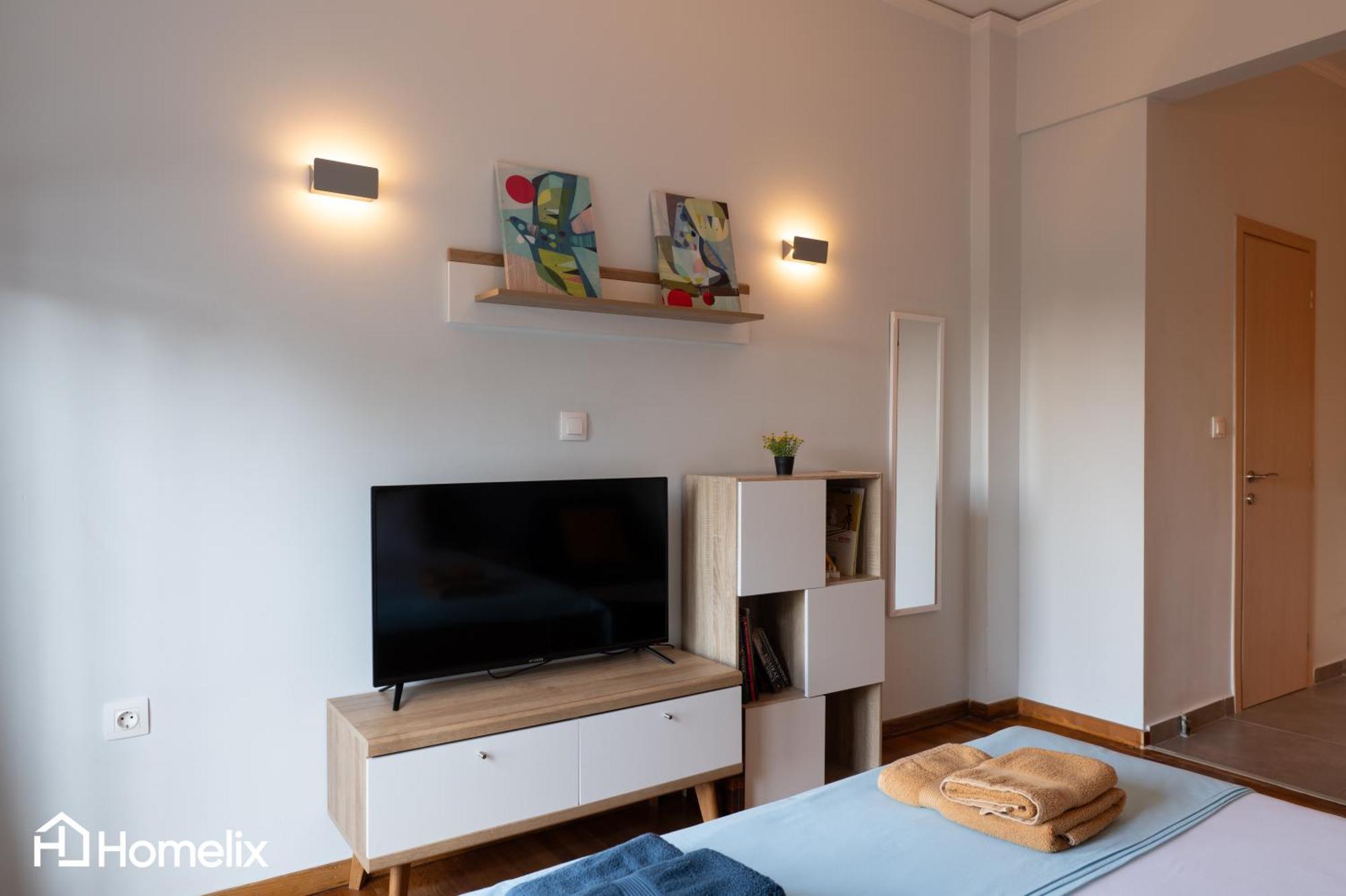 30M² Cosy Studio With Panoramic Sea View Халкида Экстерьер фото